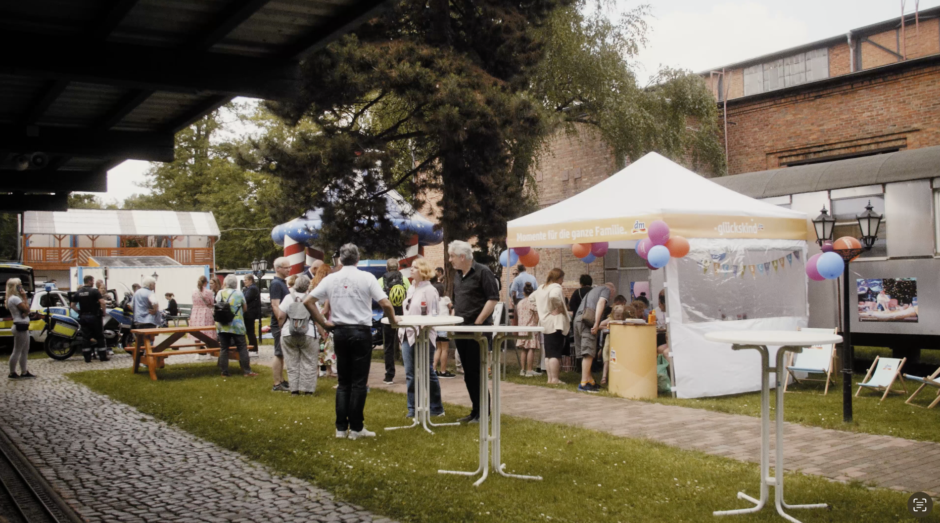 Das Sommerfest der Superheldenaktion von eine region für kinder