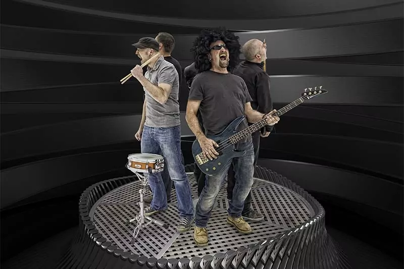 360 Grad Fotos von Musikern
