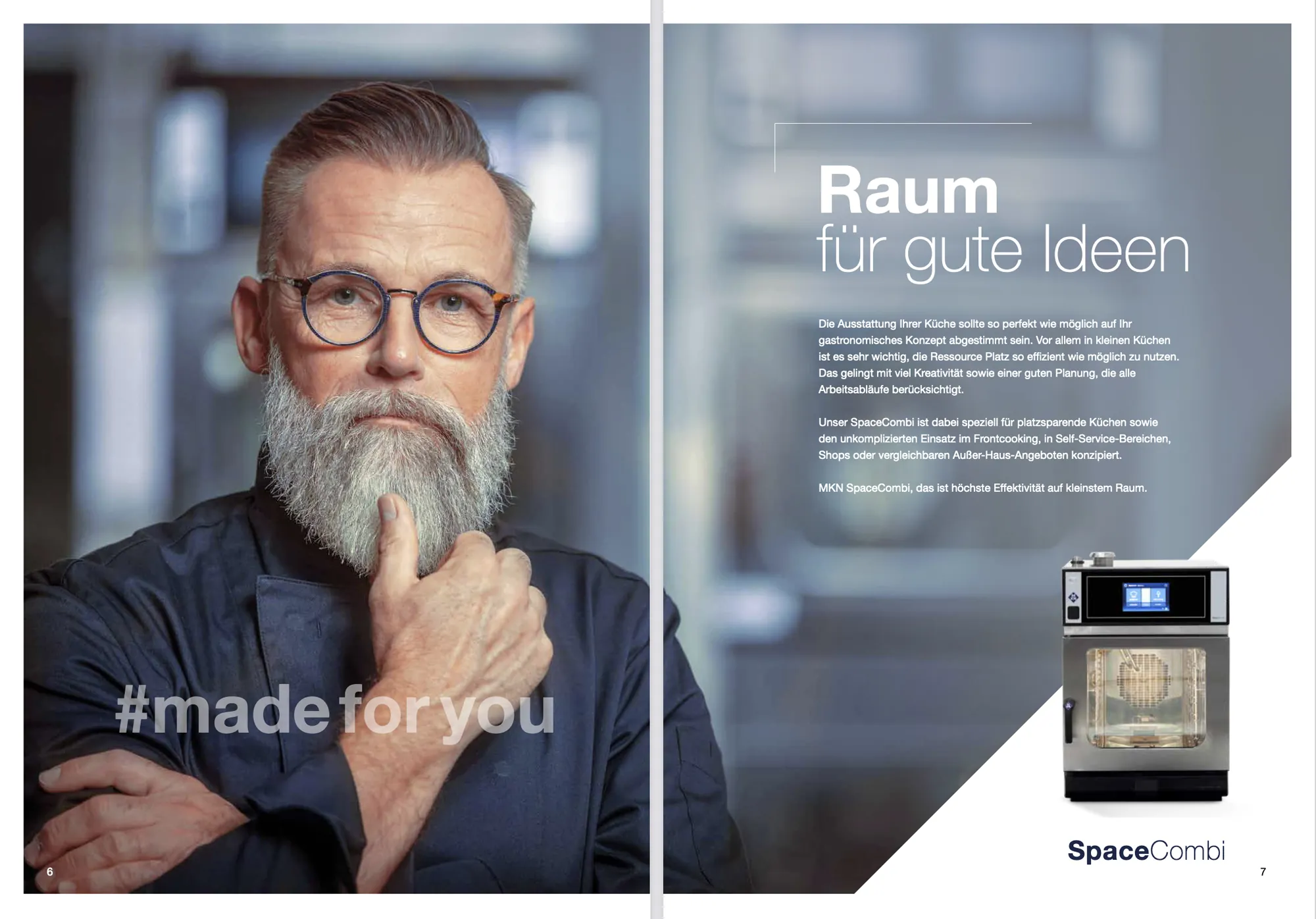 Business Shooting mit einem Koch